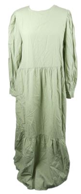 Dámské světlekhaki dlouhé šaty Defacto 