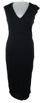 Dámske čierne púzdrové šaty H&M