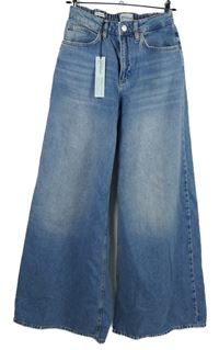 Nové - Dámske svetlomodré palazzo rifle River Island