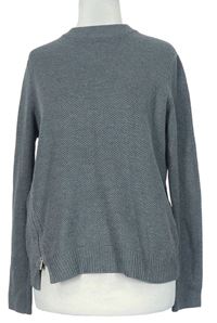Dámsky sivý sveter H&M