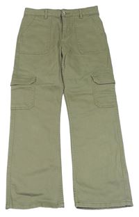 Khaki cargo rifle zn. Primark