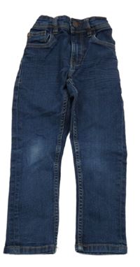 Tmavomodré skinny rifle Next