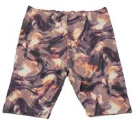 Fialové elastické kraťasy s jednorožci Next