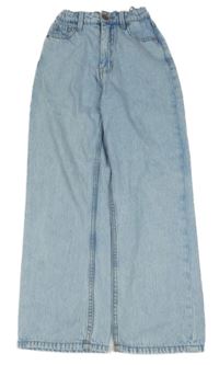 Světlemodré široké rifle FISH&CHIPS