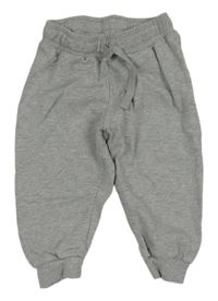 Sivé melírované tepláky H&M