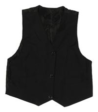 Černá společenská vesta 