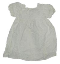 Biele madeirové šaty Primark