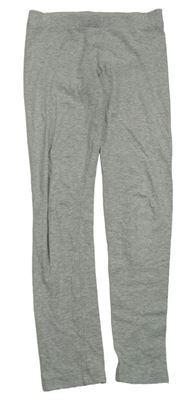 Sivé melírované legíny H&M