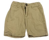 Béžové plátenné kraťasy H&M