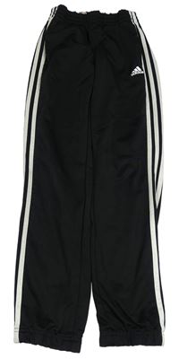 Černé sportovní kalhoty s logem Adidas