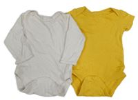 2x Světlerůžové + okrové body 
