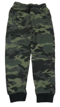 Šedo-khaki army tepláky Primark