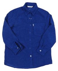 Kobaltově modrá menšestrová košeľová bunda Tiffosi