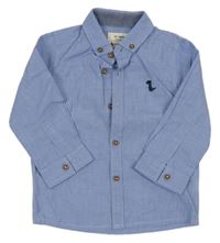 Modrá košile s dinosaurem Next