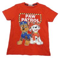 Červené tričko s Paw Patrol Nickelodeon