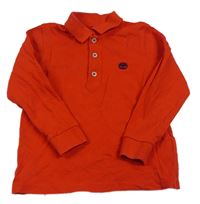 Červené mikinotriko s golierikom zn. Timberland