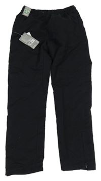 Nové - tmavomodré šusťákové podšité kalhoty St. Bernard