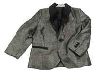 Zlato-čierne sako H&M