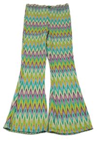 Pestré vzorované flare nohavice RIVER ISLAND