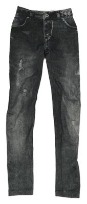 Černé legíny riflového vzhledu Page one young