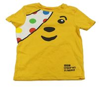 Hořčicové tričko s Pudseym George