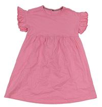 Ružové bavlnené šaty zn. M&S
