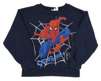 Tmavomodrá mikina so Spidermanem Marvel