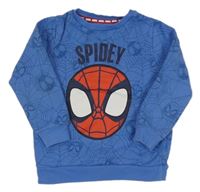 Modrá mikina se Spidermanem George