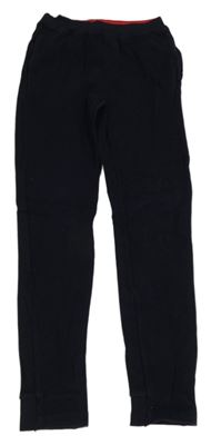 Tmavomodré teplákové nohavice Jacadi