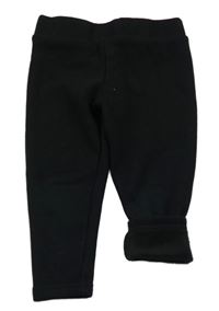 Černé zateplené legíny Primark