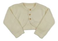 Krémové prepínaci svetrové bolerko Dunnes