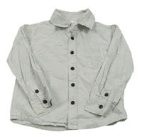 Bielo-čierna vzorovaná košeľa Zeeman