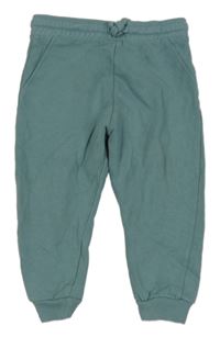 Zelenošedé tepláky F&F