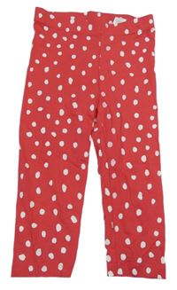 Malinové bodkovaná é capri legíny Orchestra