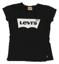 Černé tričko s logem Levi´s