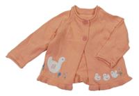 Marhuľový prepínaci sveter s husami Mothercare