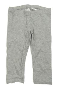 Sivé melírované legíny H&M