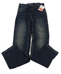 Nové - Tmavomodré skinny rifle C&A