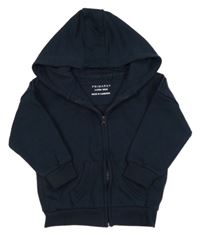 Tmavomodrá prepínaci mikina s kapucňou Primark