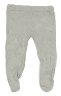 Šedé melírované úpletové polodupky s hvězdičkami George