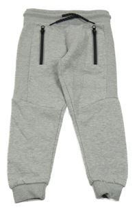 Šedé melírované tepláky Matalan