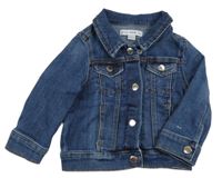 Tmavomodrá riflová bunda s kapsami Denim Co.