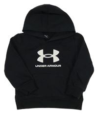 Černá mikina s logem a kapucí Under Armour