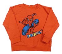 Červená mikina so Spidermanem M&S