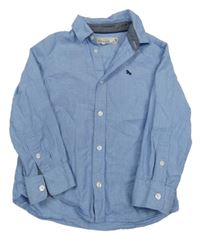 Světlemodrá melírovaná košile H&M