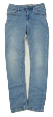 Svetlomodré teplákové skinny rifle Pepperts