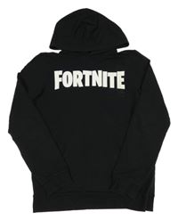 Čierna mikina s kapucí - Fortnite Name it