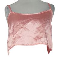 Dámsky ružový saténový crop top zn. I saw it First