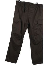 Pánske hnedé nohavice s vreckami H&M