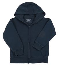 Tmavomodrá prepínaci mikina s kapucňou Primark